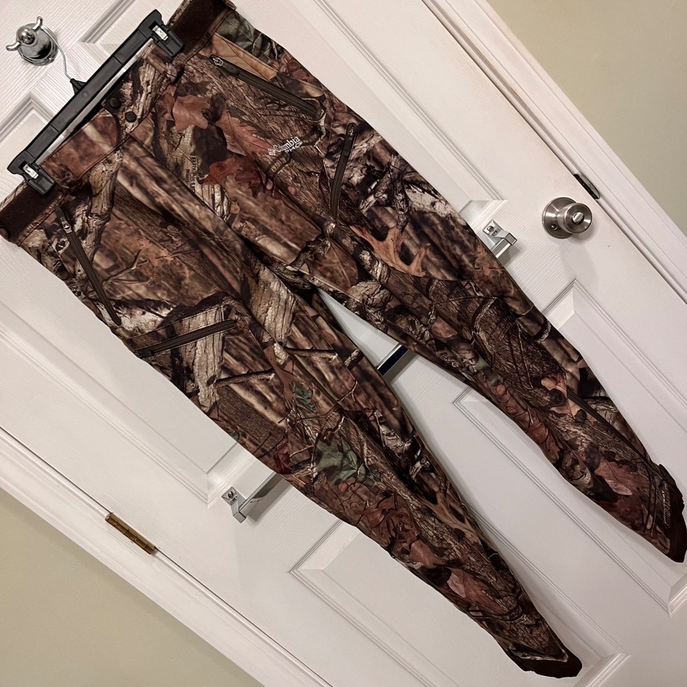 Columbia PHG Mens Omni-Heat Camo Hunting Pants Mossy Oak Break-Up Infinity M